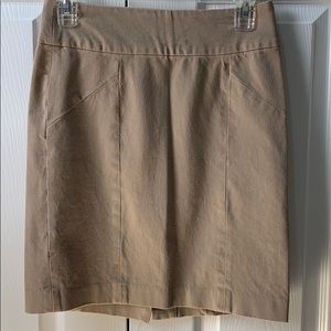 Banana Republic khaki skirt